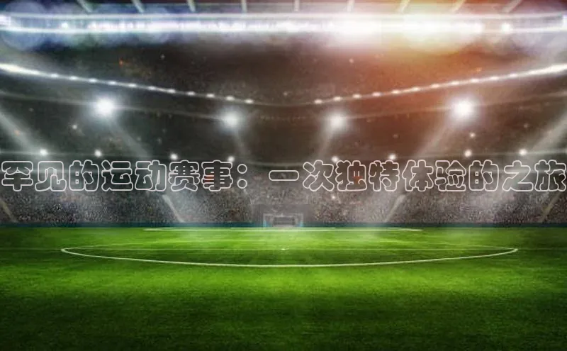 天辰平台登陆入口普信公司罕见的运动赛事：一次独特体验的之旅